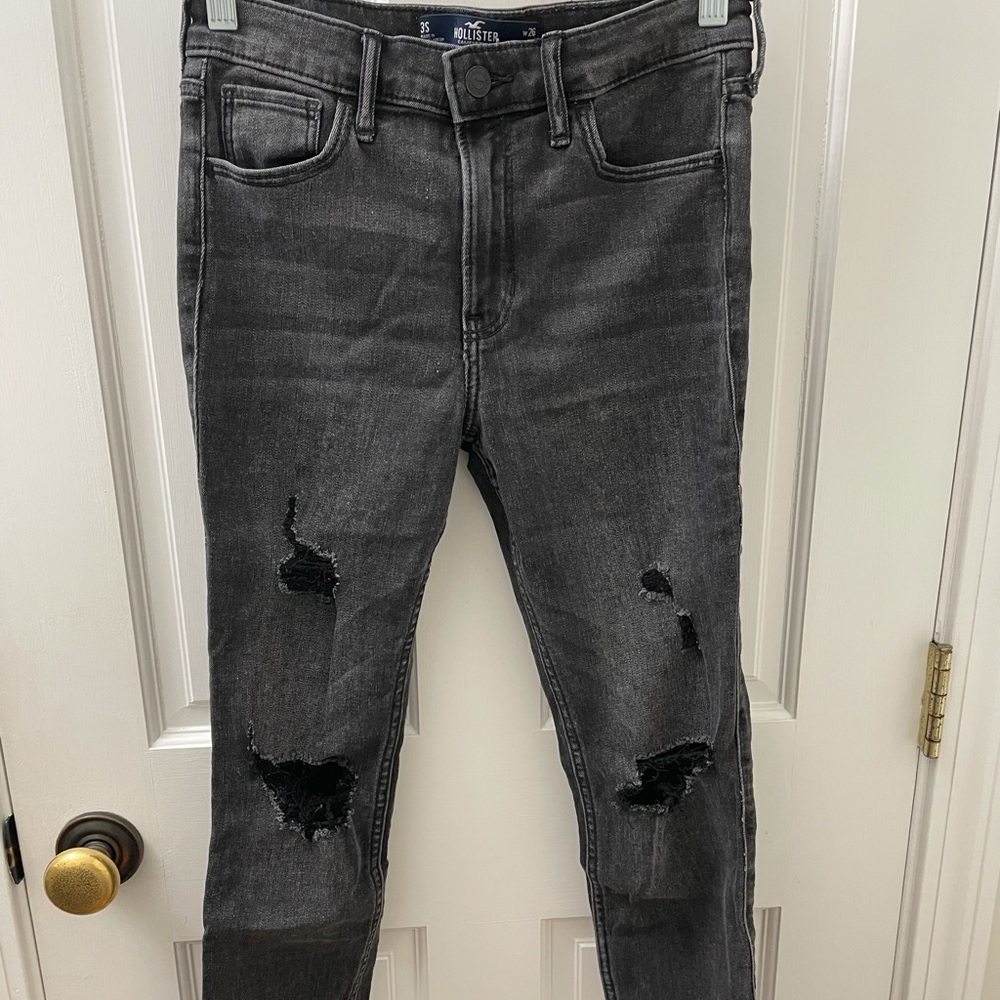 high rise super skinny jeans from hollister